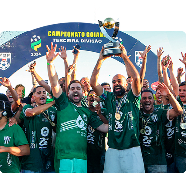 Time campeão goiano da Terceira Divisão em 2024